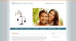 Desktop Screenshot of broadwaydentalcare.net